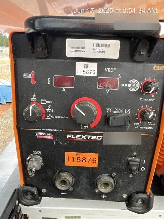 2020 LINCOLN ELECTRIC FLEXTEC 350X