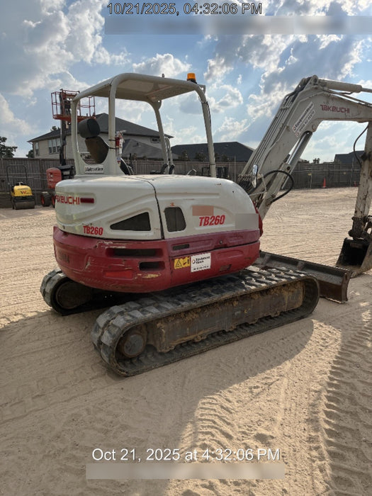 2019 TAKEUCHI TB260
