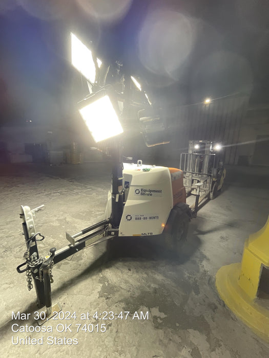 2023 Generac MLT2 Diesel, Flex Switch 120V Input, Powerzone Controller, (4) 320W LED Lights, 4kW Generator, 39.9 Gal Fuel Tank, 2" Ball, T3