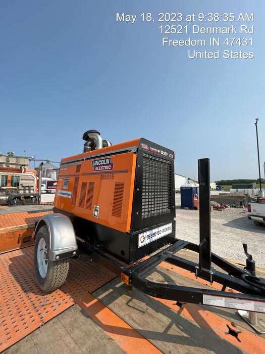 2022 Lincoln Electric Vantage 549X Crosslink Technology, Trailer Mounted, ES Decals, T3