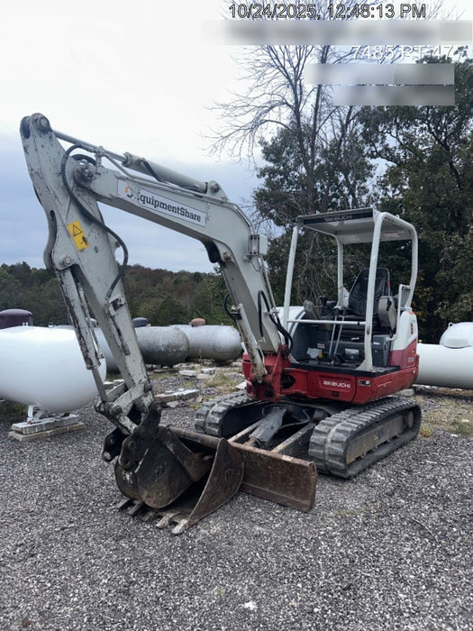2019 Takeuchi TB240 Takeuchi TB240 Canopy w/Rubber Tracks, Auxiliary Hydraulics, Manual QC, Hydraulic Thumb, 12/18/24" Buckets