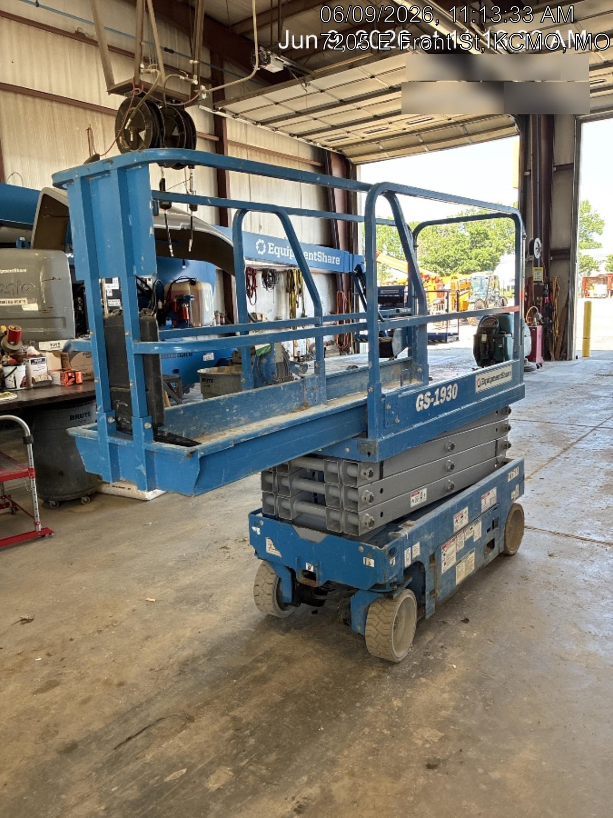 2020 Genie GS-1930 Fixed rails with chain entry gate - Pre A92.20