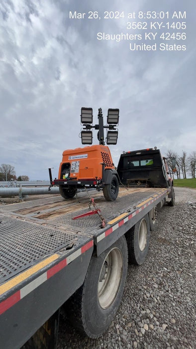 2023 Generac MLT2 Diesel, Flex Switch 120V Input, Powerzone Controller, (4) 320W LED Lights, 4kW Generator, 39.9 Gal Fuel Tank, 2" Ball, T3