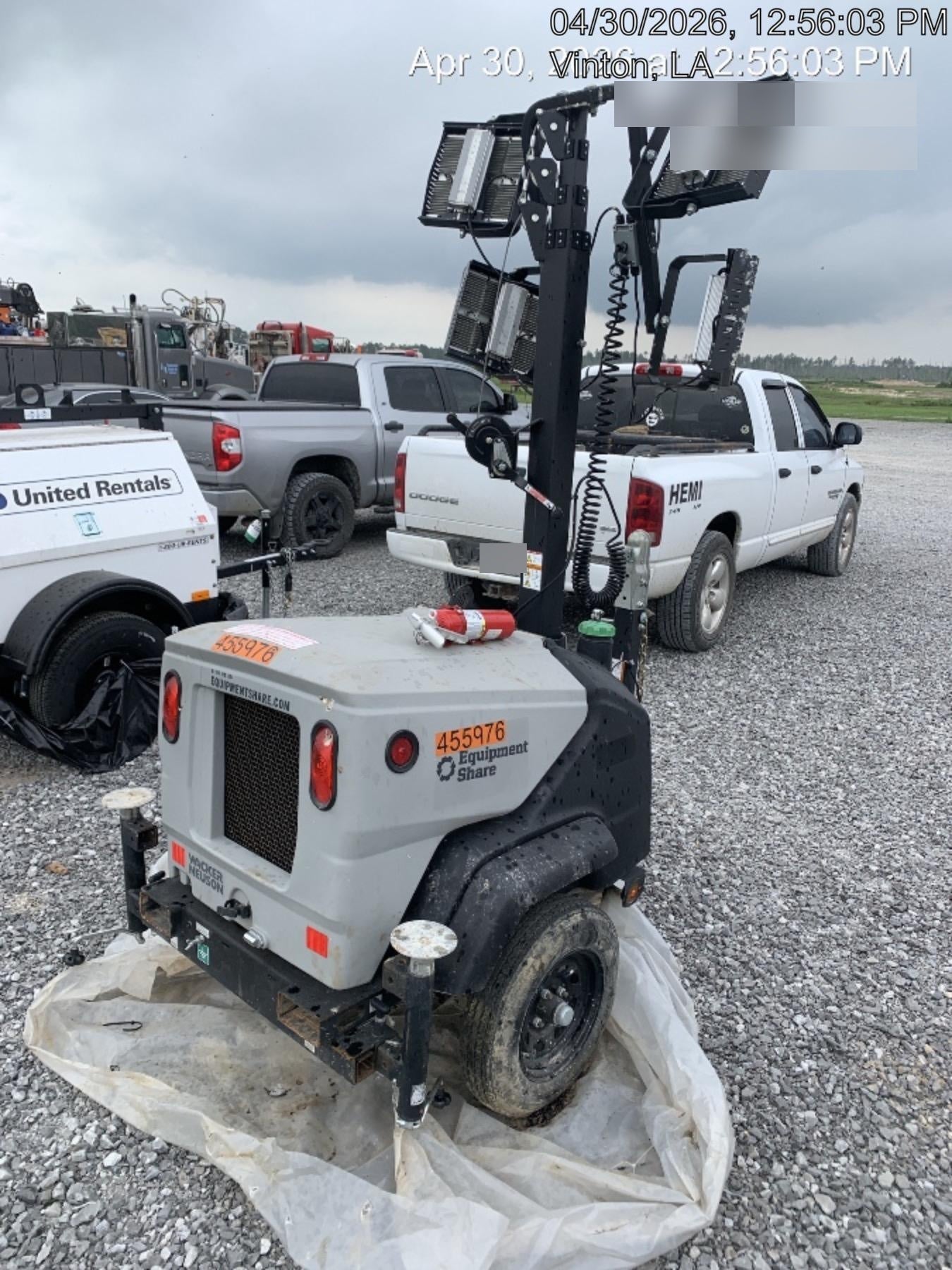 2024 Wacker Neuson LTT4 Diesel, Kohler KDW702, Deep Sea Controller, Auto Start, LED 320W, Bypass Outlet, T3