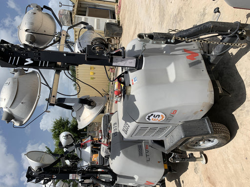 2018 Wacker Neuson LTV6L-MH LTV6L Mobile Light Tower w/Fuel Level Sensor Installed
