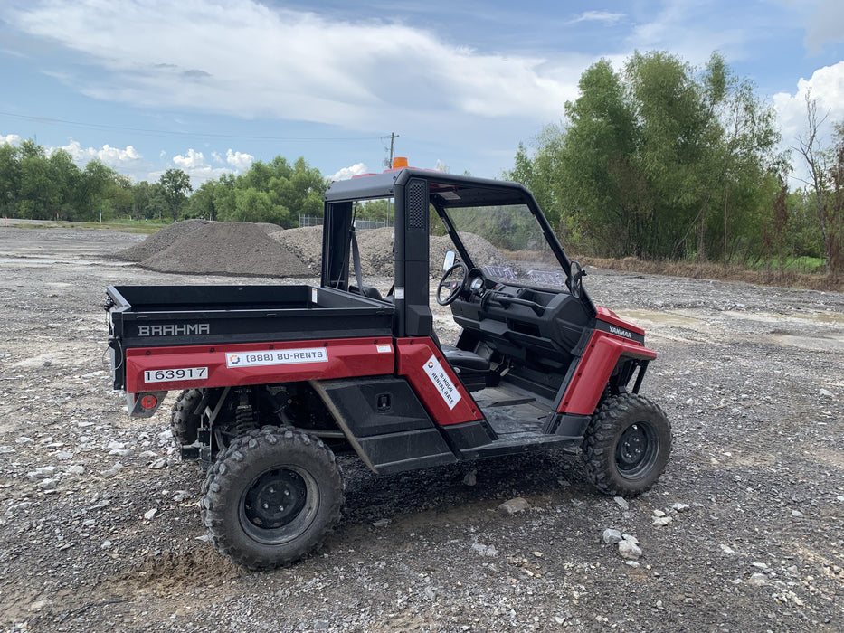 2021 Yanmar YU1000 Canopy, Steel Wheel, Poly WindShield, Beacon, Backup Alarm