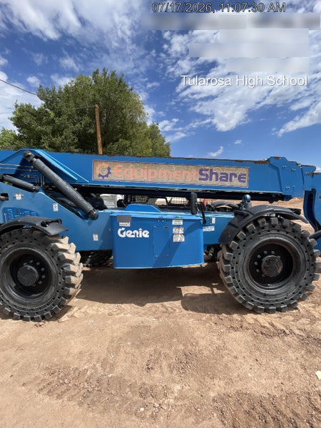 2018 Genie GTH-1056 Genie GTH-1056 w/ROPS, Work Lights, Solid Tires, RH Cab Mesh, Beacon, 60" Carriage and Forks