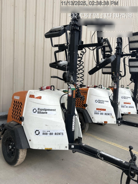 2023 Generac MLT2 Diesel, Flex Switch 120V Input, Powerzone Controller, (4) 320W LED Lights, 4kW Generator, 39.9 Gal Fuel Tank, 2" Ball, T3