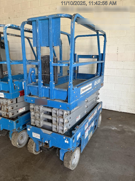 2020 Genie GS-1930 Solid Non Marking Tires, Beacon, Folding rails with half height swing gate