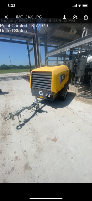 2022 ATLAS COPCO E-AIR H450