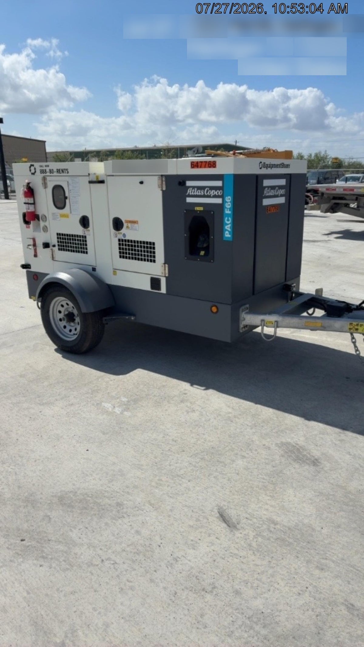 2026 ATLAS COPCO PAC F66 KD-S