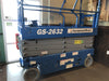 2019 Genie GS-2632 Folding rails with half height swing gate