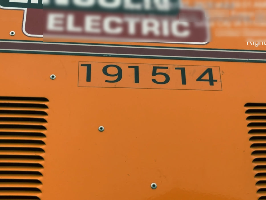 2021 Lincoln Electric Vantage 549X Ready Pak 3, ORANGE (includes trailer, cable rack, fender light kit)