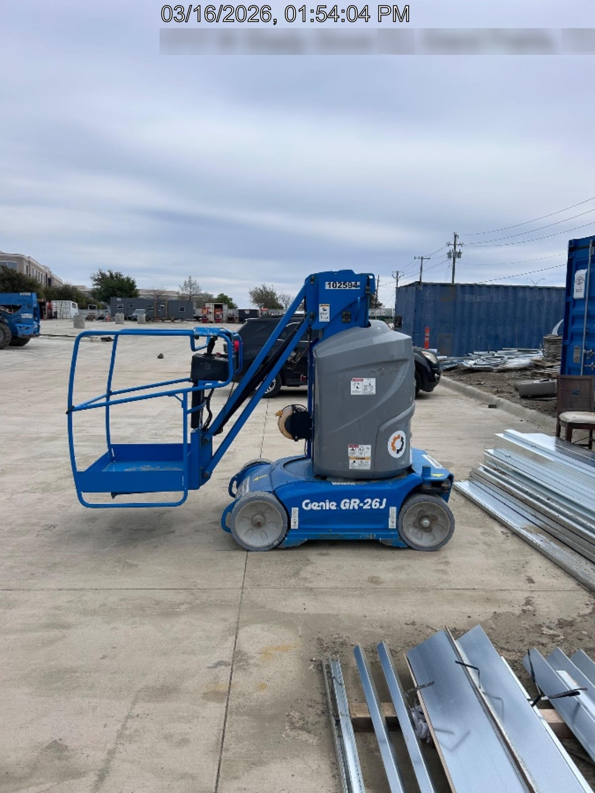 2020 GENIE GR-26J