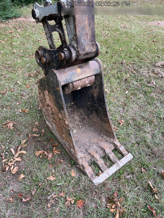 2019 Takeuchi TB290 Takeuchi TB290 Cab/Heat/AC w/Rubber Tracks, Auxiliary Hydraulics, Dozer Blade, Manual QC w/ 18/24/36" Buckets, Hydraulic Thumb Installed