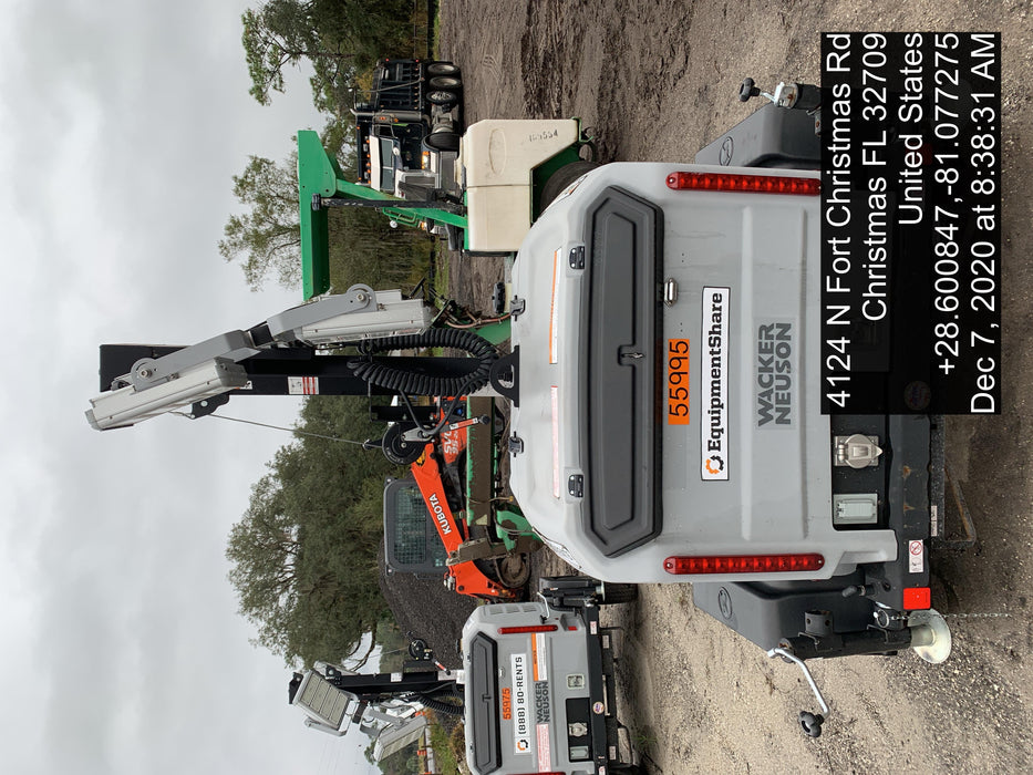 2019 Wacker Neuson LTV6K-LED Standard LED Towable Light Tower w/None
