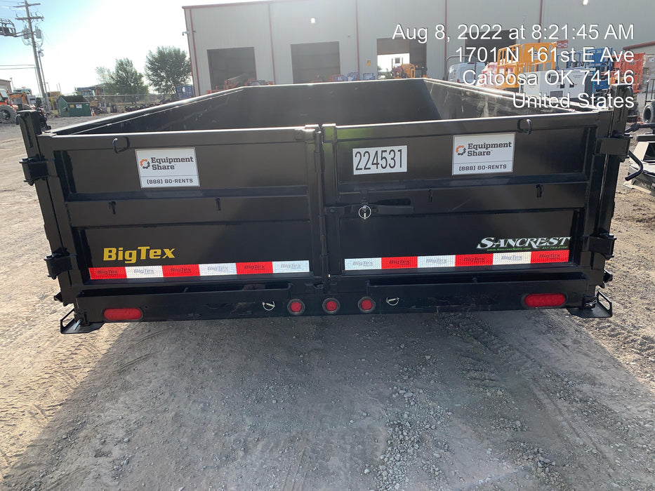 2022 BIG TEX TRAILER 14LP-14BK6SIRPD
