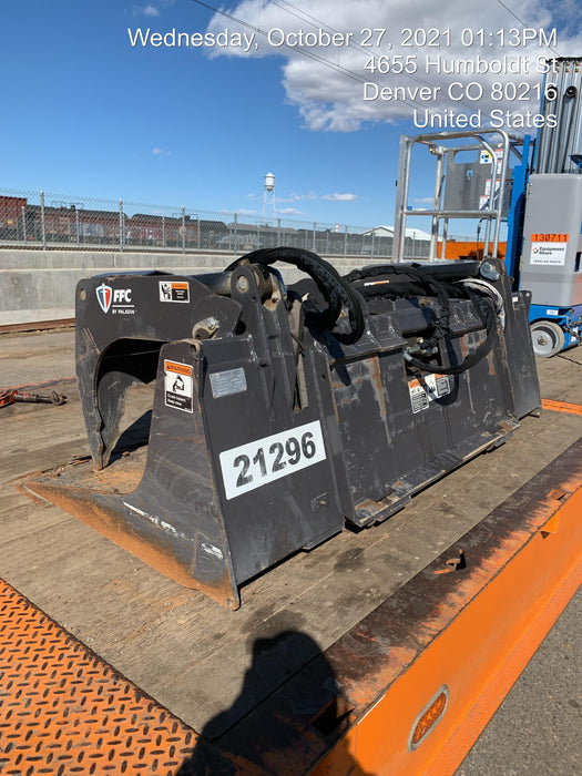 2018 PALADIN 76" Scrap Grapple Bucket - Paladin