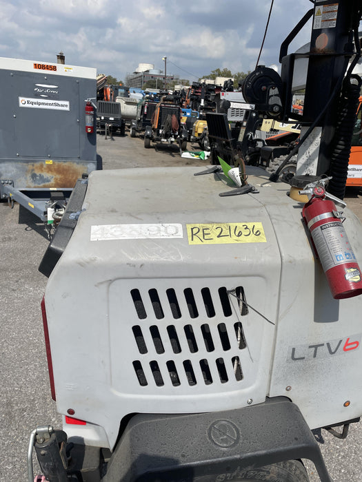 2019 Wacker Neuson LTV6L-MH Wacker Neuson LTV6L Mobile Light Tower w/Fuel Level Sensor Installed