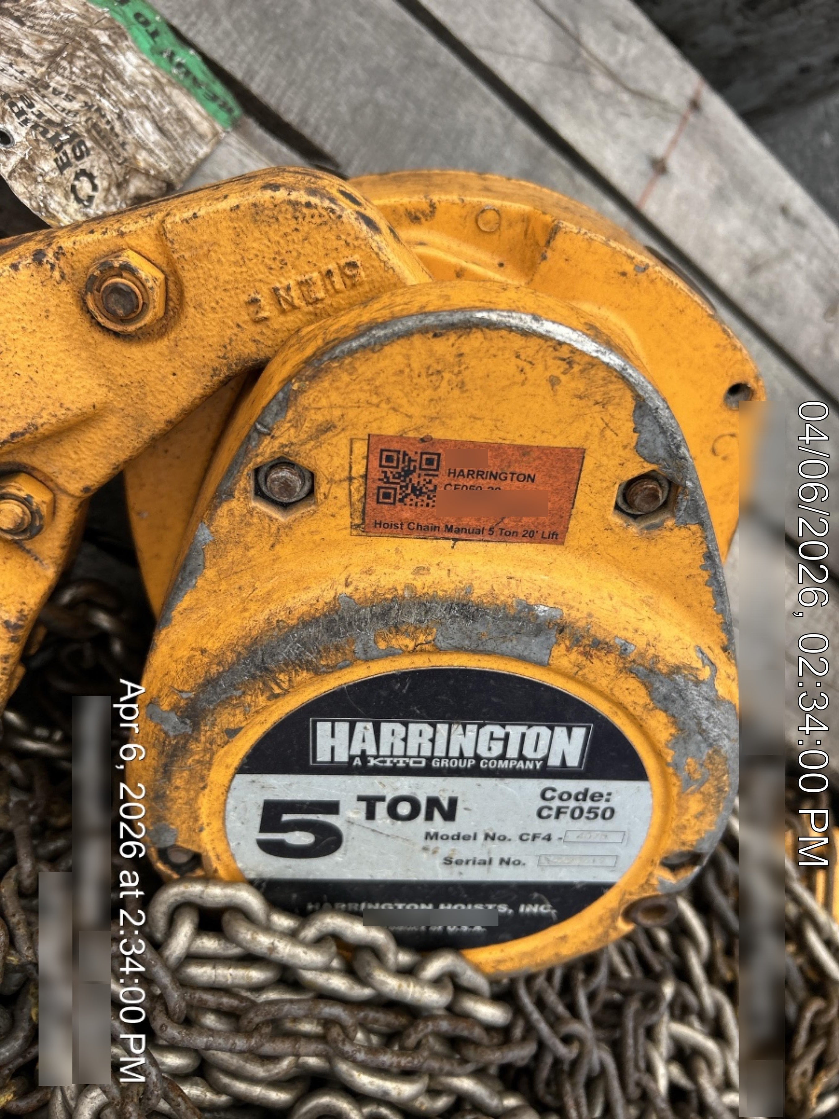 2022 HARRINGTON CF050-20