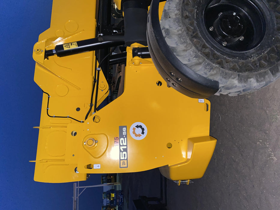 2020 JCB 512-56 Canopy, 74Hp, Solid Tires, Work Lights, Beacon, Aux Hydraulics, Back up Alarm, Lifting Eye, ES Decals