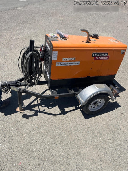 2022 Lincoln Electric LE400 Kubota V1505, Trlr, Cable Rack, Light Kit, ES Decals, T3