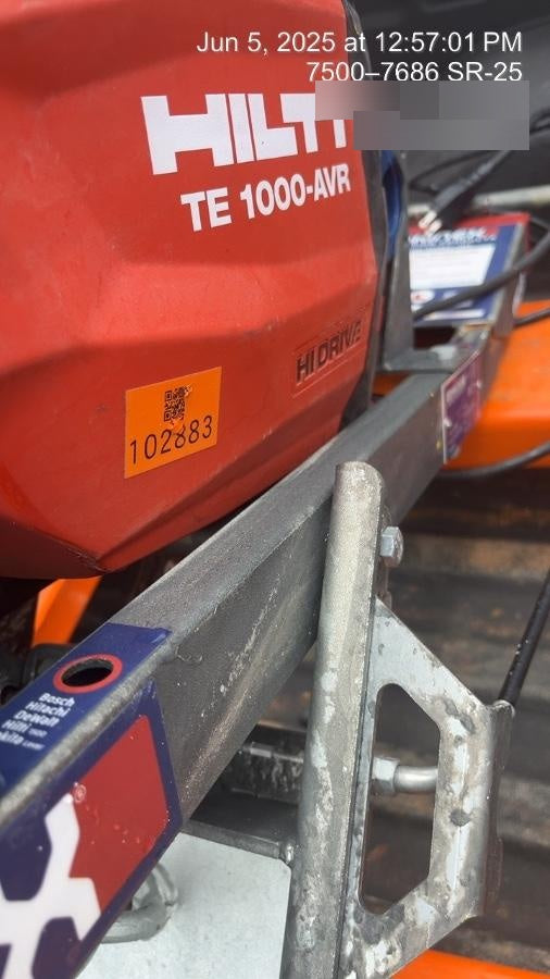 2020 HILTI TE 1000-AVR