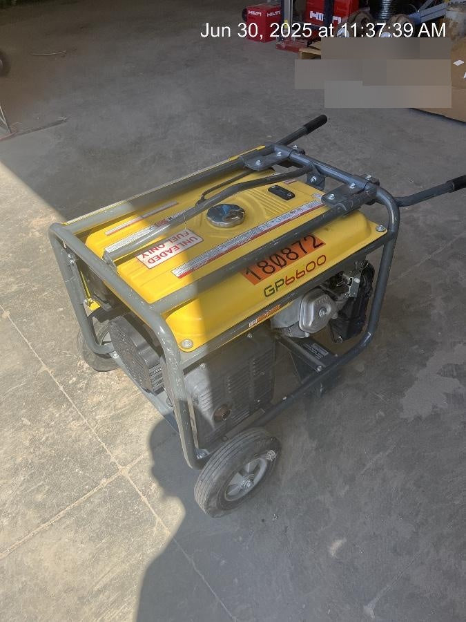 2021 WACKER NEUSON GP6600A