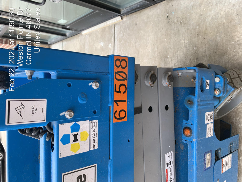 2020 Genie GS-1930 Solid Non Marking Tires, Beacon, Folding rails with half height swing gate