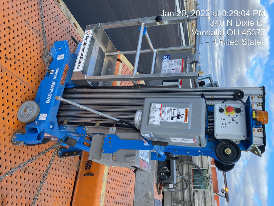 2021 GENIE AWP-30S DC