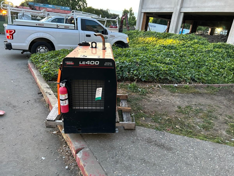 2022 Lincoln Electric LE400 Kubota V1505, Trlr, Cable Rack, Light Kit, ES Decals, T3