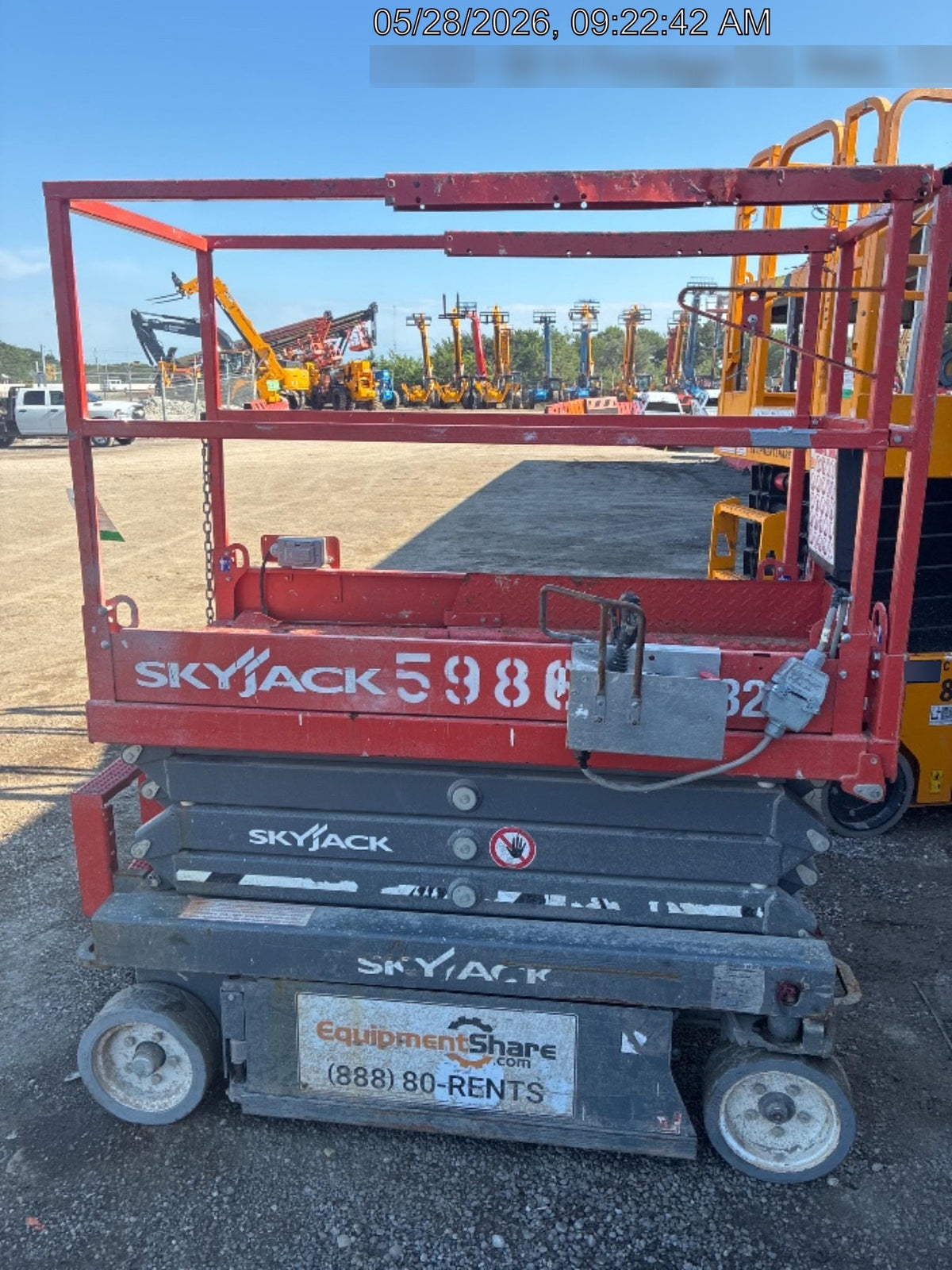 2017 Skyjack SJIII-3219 Skyjack SJ3219, Trojan Battery Set, Extended Warranty 5yr/5k hr