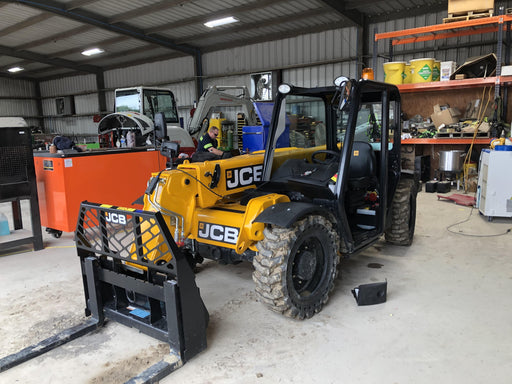 2020 JCB 505-20TC Canopy, Solid Tires, Work Lights, Beacon, Aux Hydraulics, Back up Alarm, ES Decals