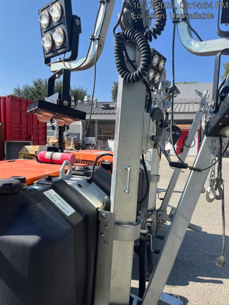 2024 Wanco WLTT-4MM4K Diesel, Deep Sea Controller, Shore Power Plug, Auto Start, (4) 350W LED Floodlights, 4kW Generator, 60 Gal Fuel Tank, 2" Ball, T3