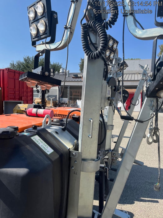 2024 Wanco WLTT-4MM4K Diesel, Deep Sea Controller, Shore Power Plug, Auto Start, (4) 350W LED Floodlights, 4kW Generator, 60 Gal Fuel Tank, 2" Ball, T3