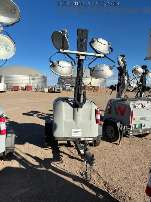 2018 Wacker Neuson LTV6L-MH Wacker Neuson LTV6L Mobile Light Tower w/Fuel Level Sensor Installed