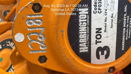 2020 HARRINGTON CF030-20