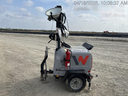 2019 Wacker Neuson LTV6L-MH Mobile Light Tower w/Fuel Level Sensor Installed