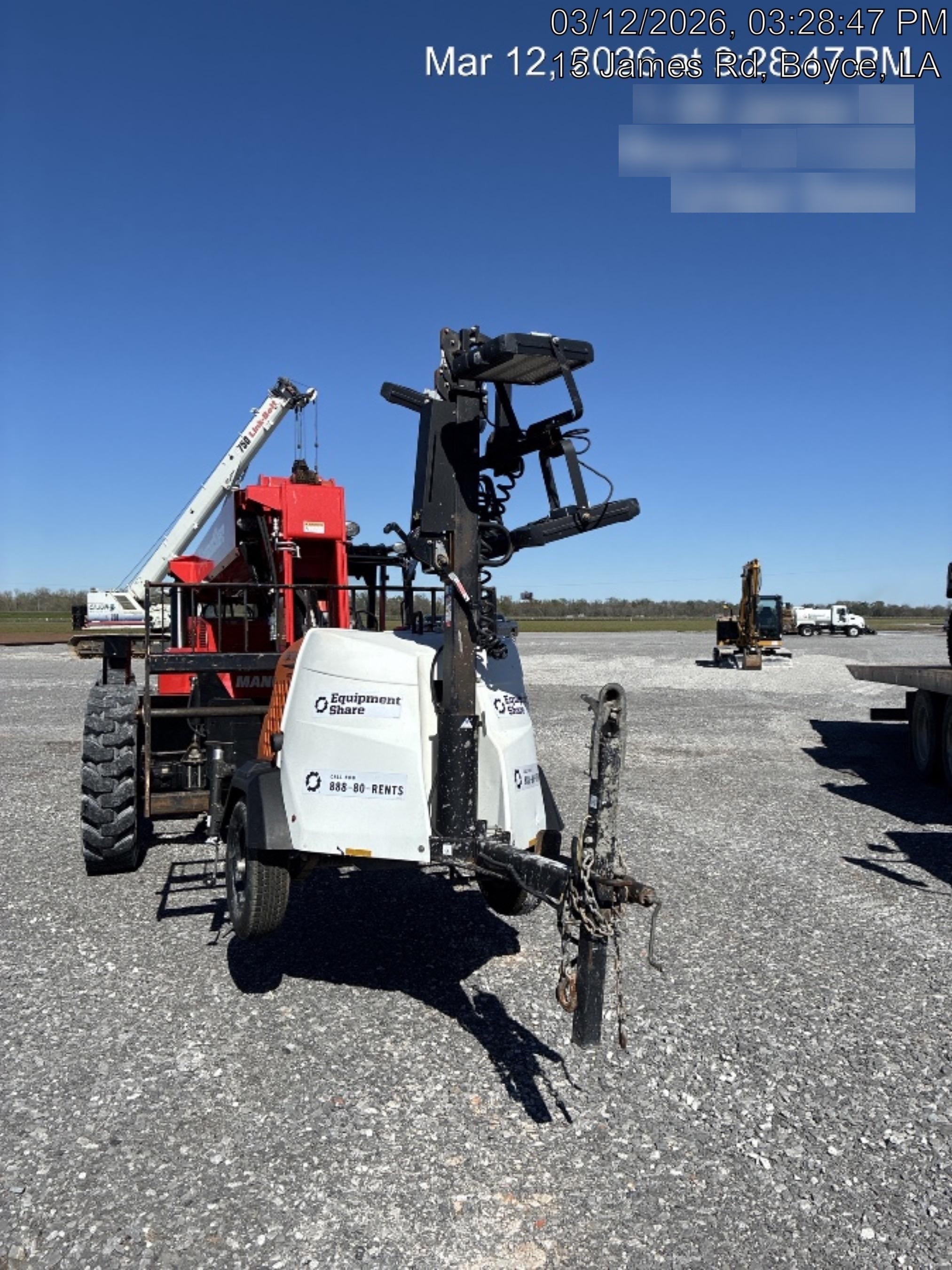 2024 Generac MLT2 Diesel, Flex Switch 120V Input, Powerzone Controller, 
(4) 320W LED Lights, 4kW Generator, 39.9 Gal Fuel Tank, 2" Ball, T3