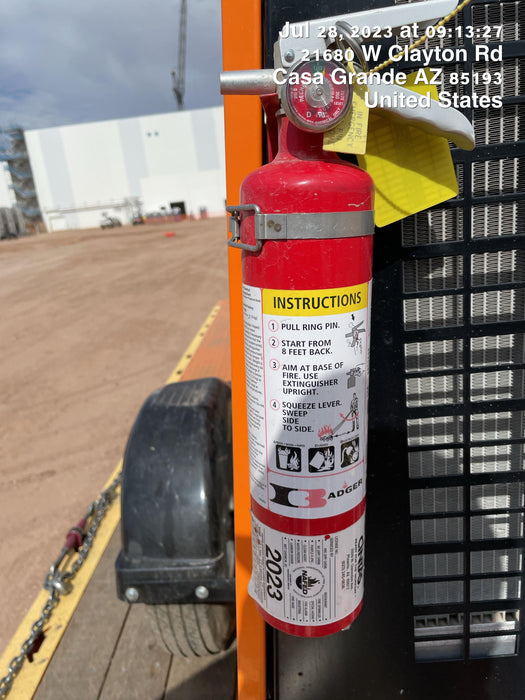 2021 Lincoln Electric Vantage 549X Ready Pak 3, ORANGE (includes trailer, cable rack, fender light kit)