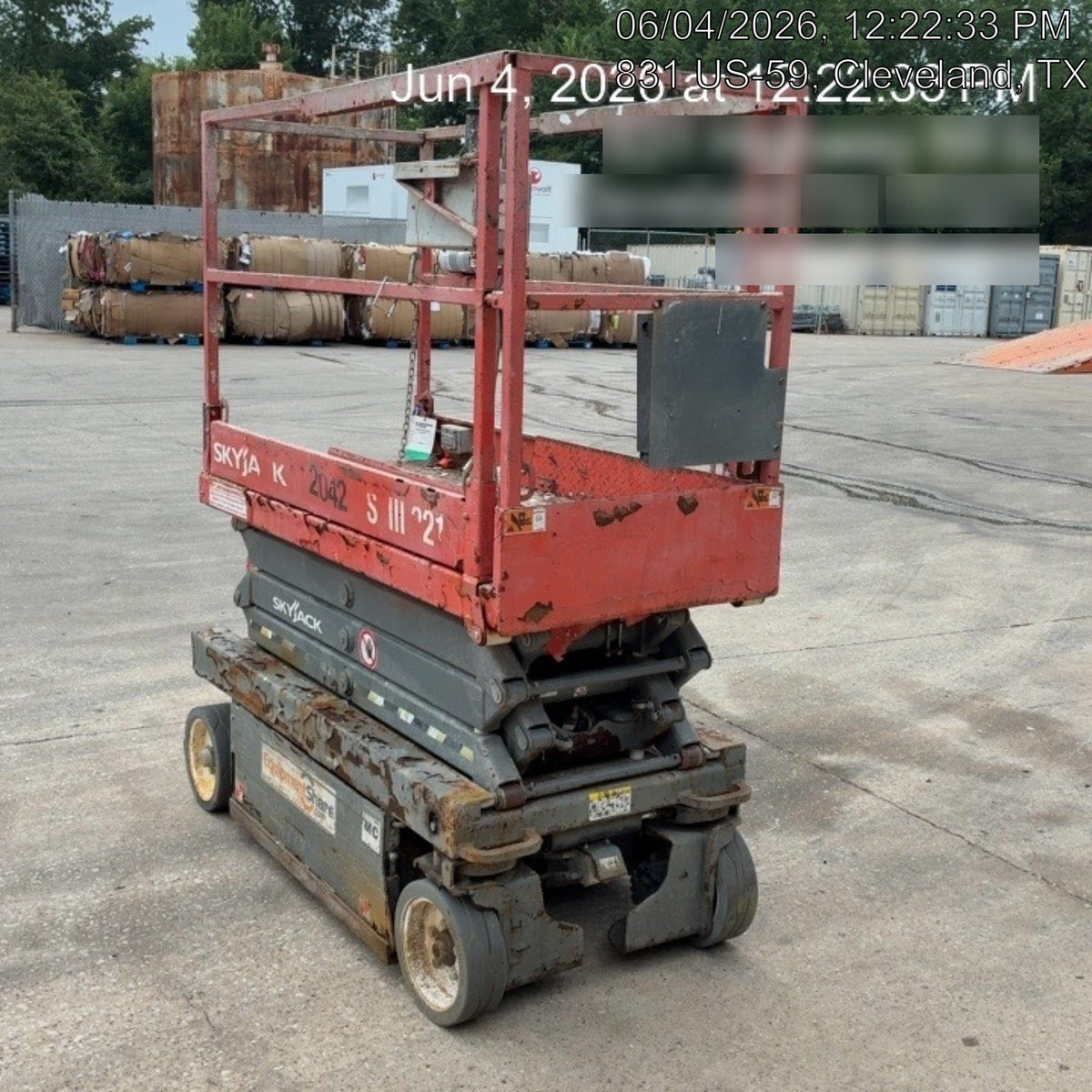 2016 Skyjack SJIII-3219 Skyjack SJ3219 Scissor Lift