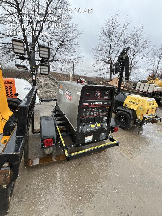 2024 Lincoln Electric LE400 Kubota V1505, Trlr, Cable Rack, Light Kit, ES Decals, T3