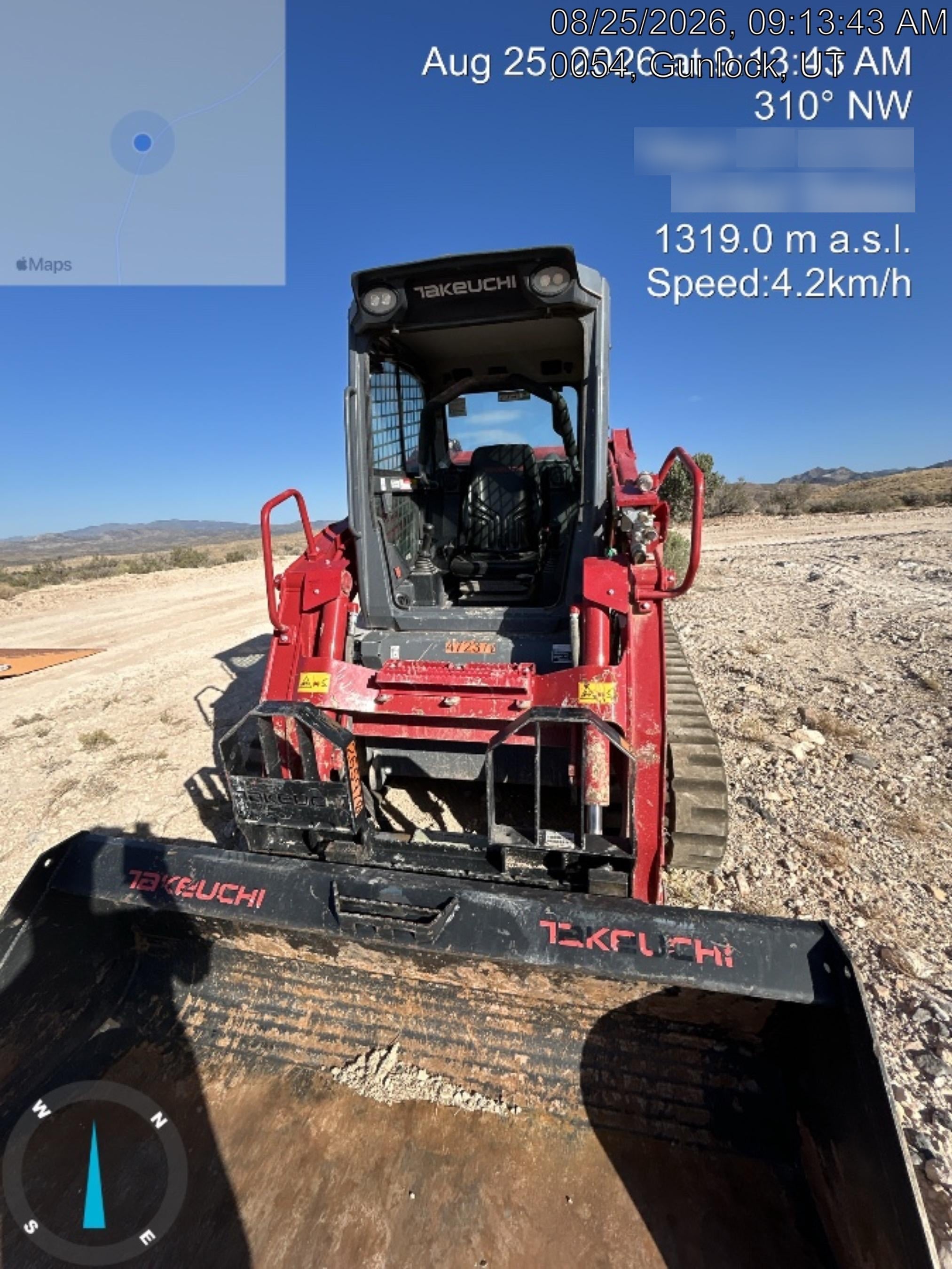2021 TAKEUCHI 48" Pallet Forks - Takeuchi