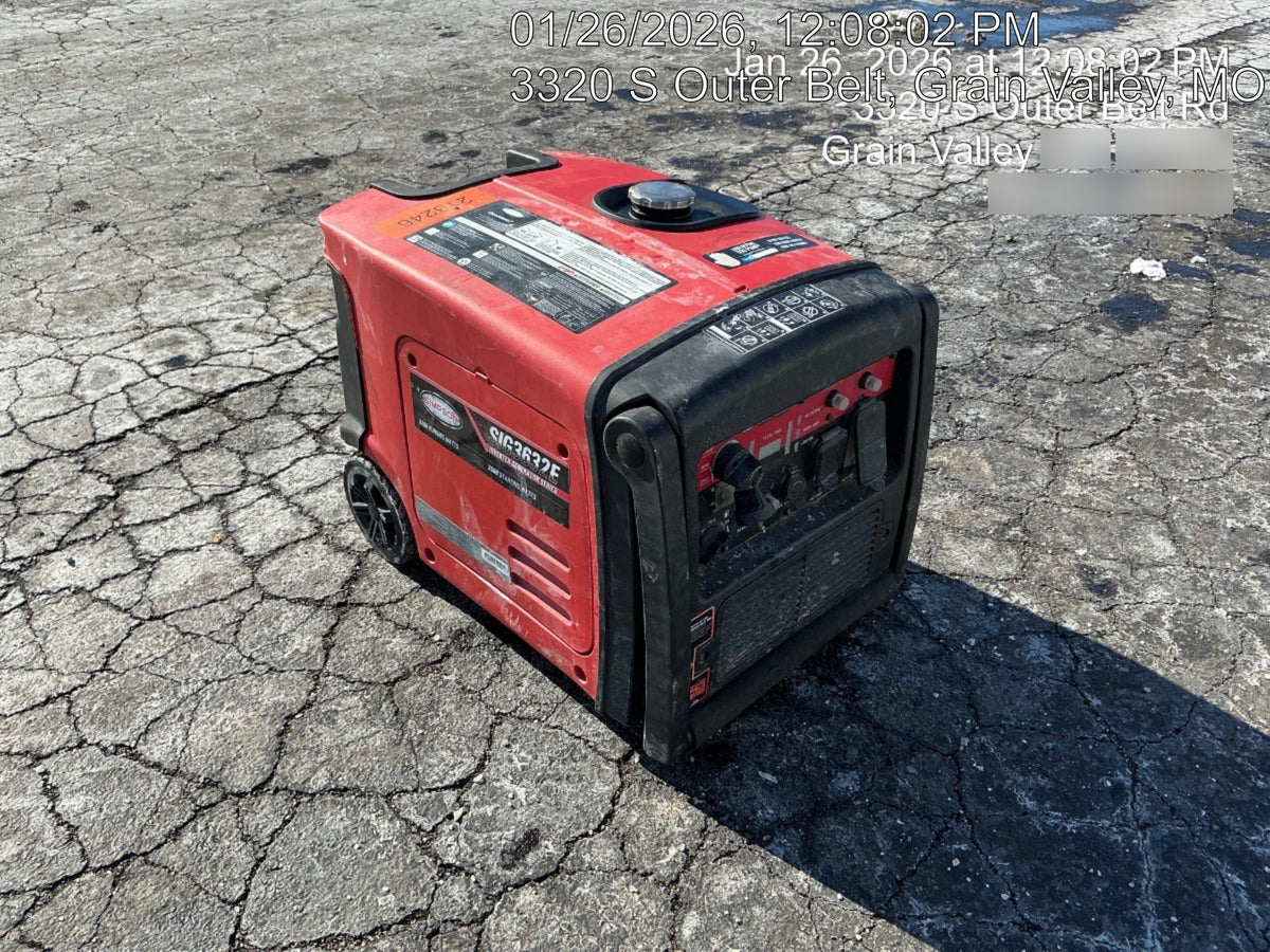 2022 Simpson SIG3632E Simpson 212CC Engine, 3200W