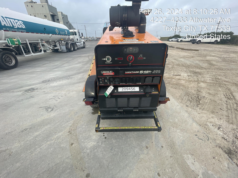 2022 Lincoln Electric Vantage 549X VANTAGE 549X READY-PAK 3