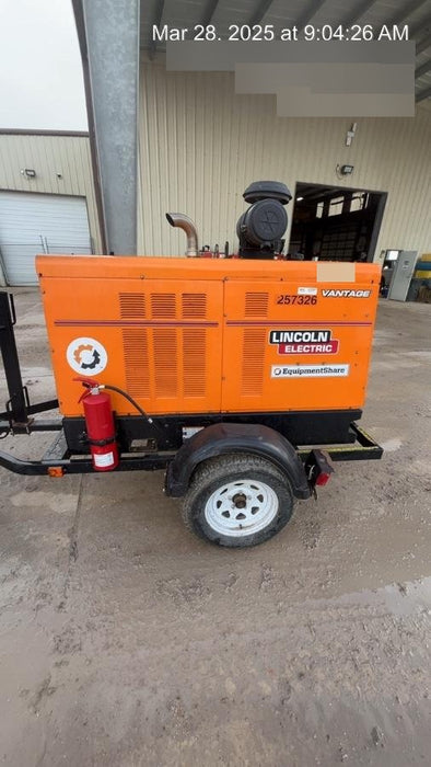 2022 Lincoln Electric Vantage 549X Crosslink Technology, Trailer Mounted, ES Decals, T3