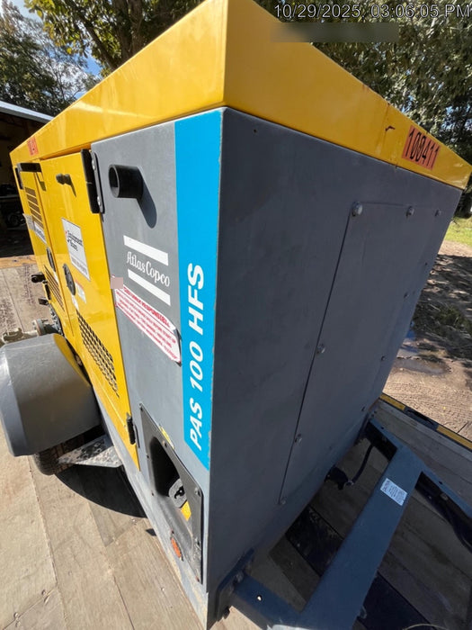 2020 ATLAS COPCO PAS 100 HF CS Enclosed