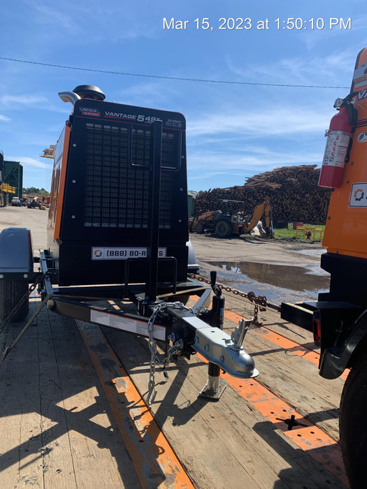 2022 Lincoln Electric Vantage 549X Crosslink Technology, Trailer Mounted, ES Decals, T3