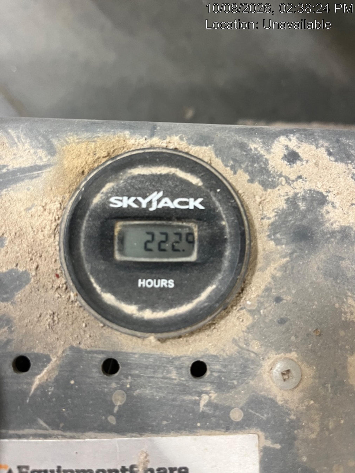 2019 Skyjack SJIII-3219 Standard Options, Trojan Batteries