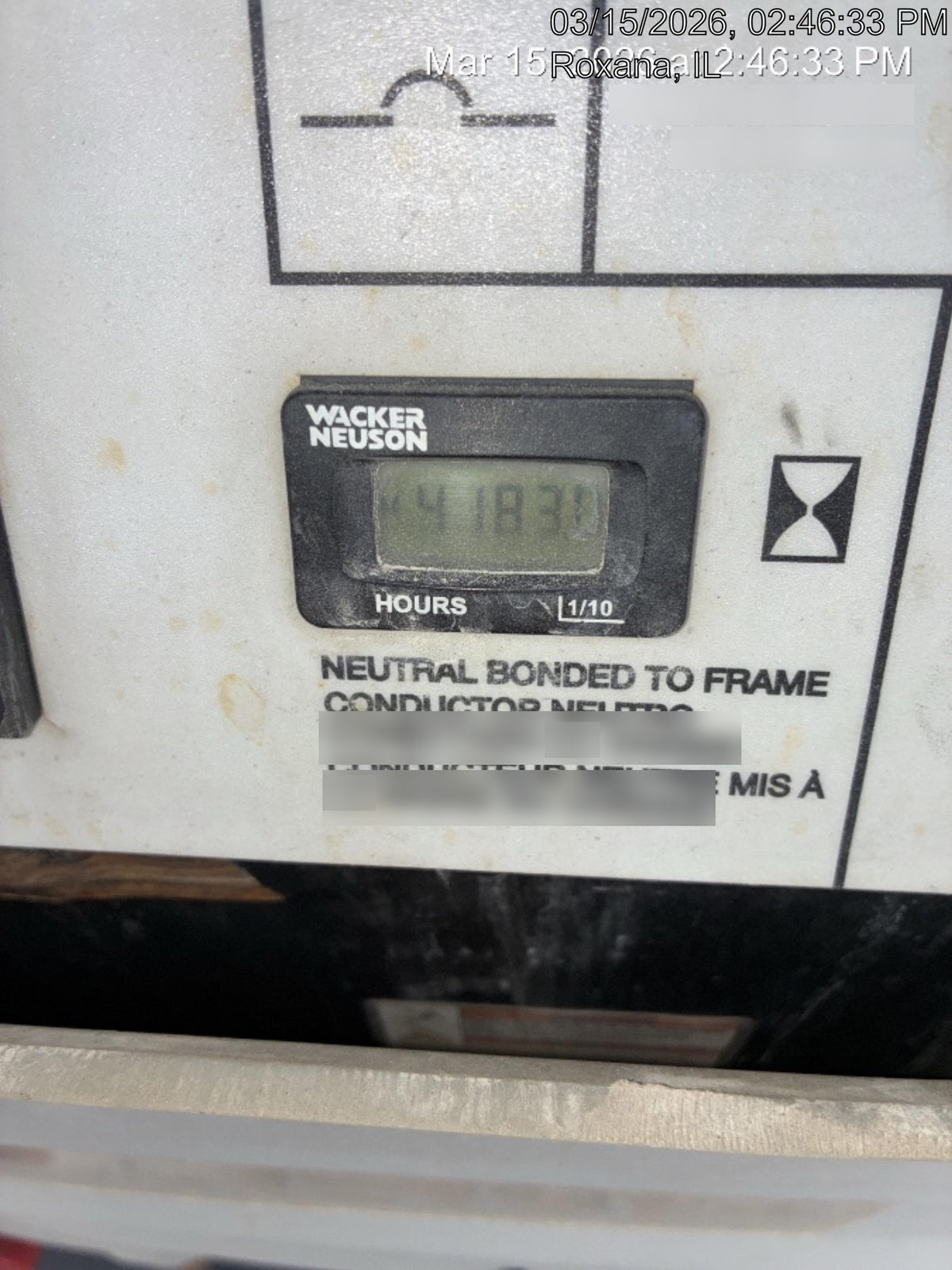 2019 Wacker Neuson LTV6L-MH Wacker Neuson LTV6 Standard Options, ES Track Hardware, Fuel Level Sensor